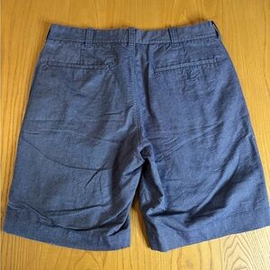 J. Crew Blue Flat Front Casual Shorts